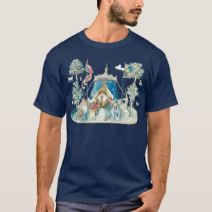 The Last Unicorn Two Sides of Magic medieval desig T-Shirt