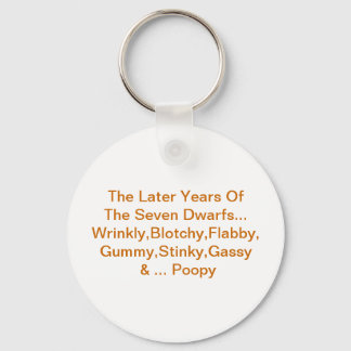 The Later Years Of The Seven Dwarfs - Keychain Schlüsselanhänger