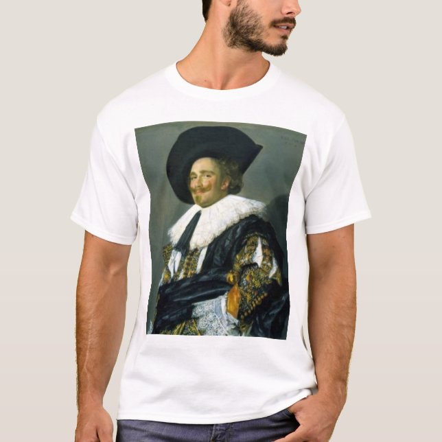 The Laughing Cavalier - 1624 - Franz Hals (Niederl T-Shirt (Vorderseite)