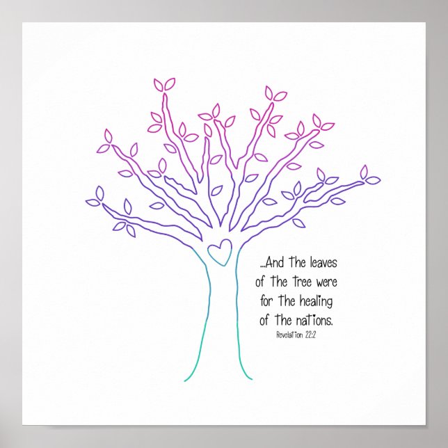 The Leaves of the Tree Poster (Vorne)