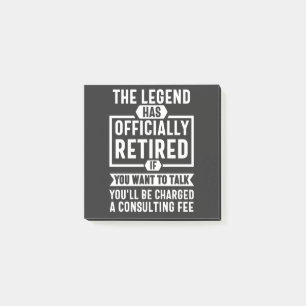 the legend Has Officially Retired Post-it Klebezettel