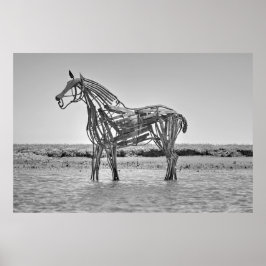 The Lifeboat Horse, Wells-next-the-Sea  Poster