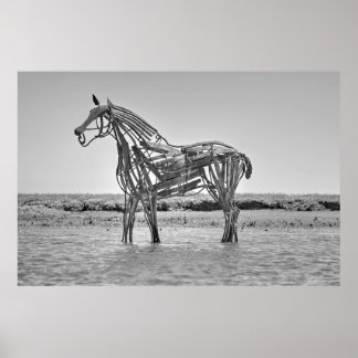 The Lifeboat Horse, Wells-next-the-Sea  Poster
