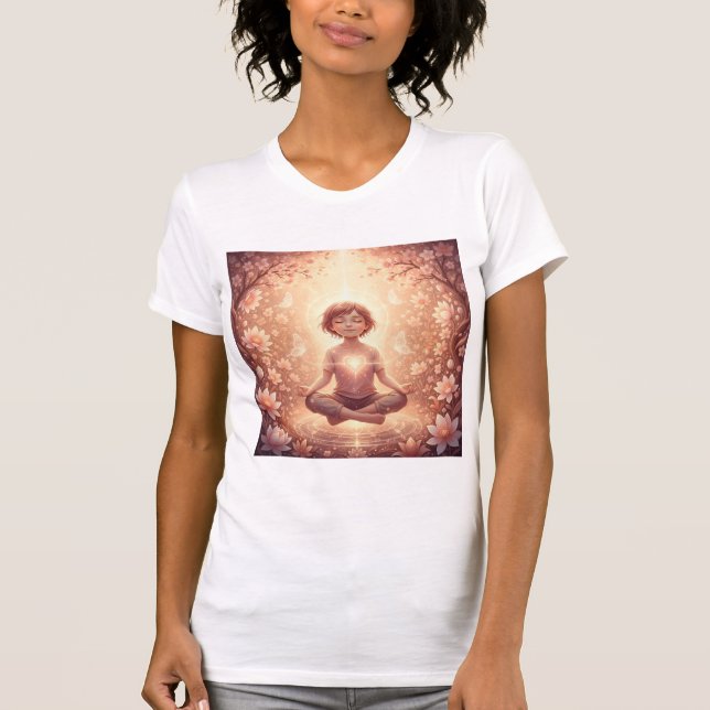 The Light Garden Within – Inner Child Meditation T-Shirt (Vorderseite)