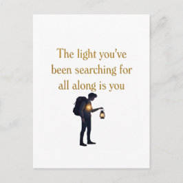 The light is you iPad Smart Cover Feiertagspostkarte