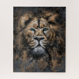 The Lion King - Abstrakt Art Moderne Malerei
