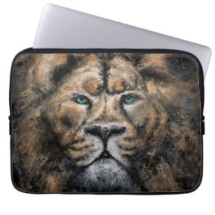 The Lion King - Abstrakt Art Moderne Malerei Laptopschutzhülle