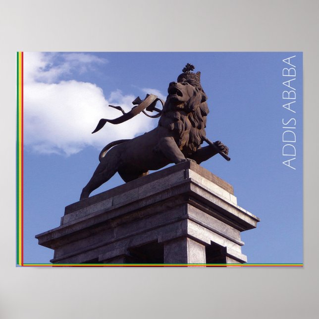 The Lion of Judah, Addis Ababa - Ethiopia Poster (Vorne)