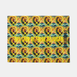The lion of tribe of Judah T-Shirt Fußmatte