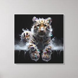 the liquid hunt leinwanddruck