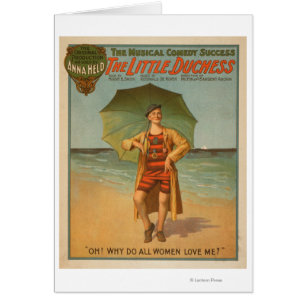 "The Little Duchess Man on Beach Musical"