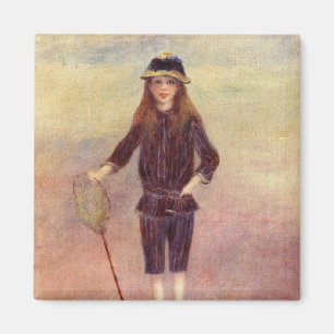 The Little Fishergirl (von Pierre-August Renoir) M Magnet