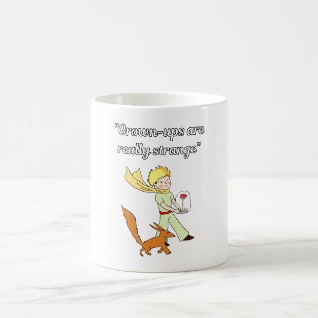 The Little Prince quote collection 2 Kaffeetasse (Mittel)