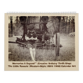 The Little Rascals ©M&B Artwork 2024 Calendar Kalender