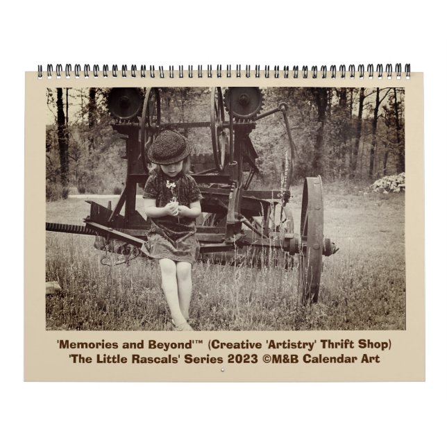 The Little Rascals ©M&B Artwork 2024 Calendar Kalender (Titelbild)