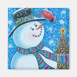 The Little Snowman Magnet