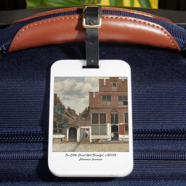 The Little Street Vermeer - Gepäckmarken Gepäckanhänger (Vorderseite Insitu 2)