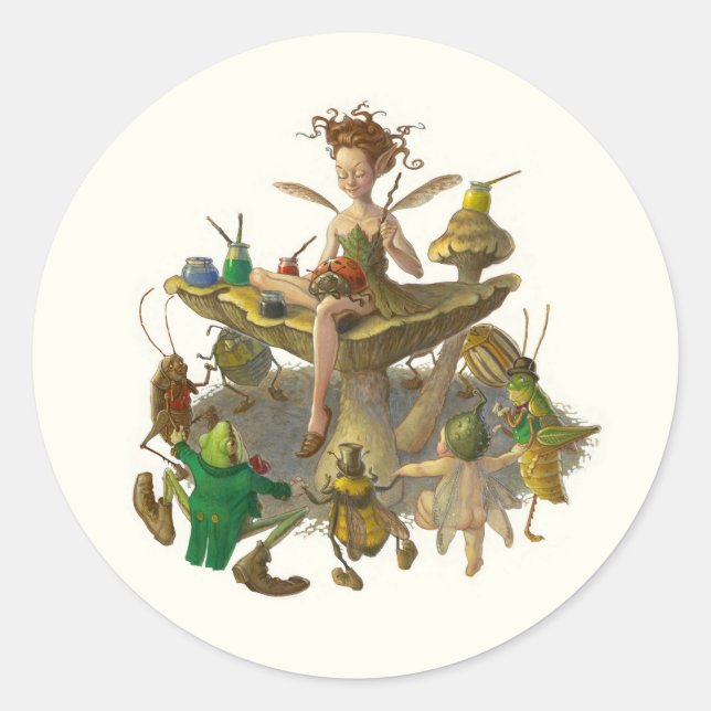 “The Littlest Artist” Stickers (Vorderseite)