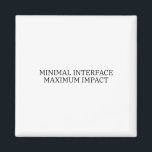 The Logic Anchors | Minimal Interface Technical Magnet<br><div class="desc">Secure your analog notes to any metallic surface. These high-contrast magnets allow for the immediate visual organization of priorities and critical system directives.</div>