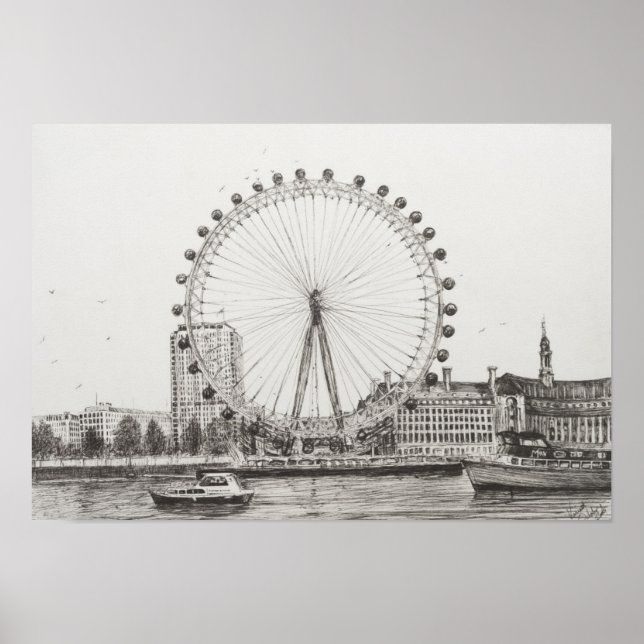 The London Eye 30/10/2006 Poster (Vorne)