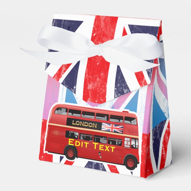 The London Red Bus Geschenkschachtel (Vorderseite)