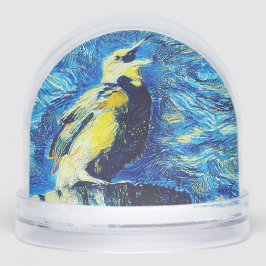 The Lonely Bird VanGogh Style Schneekugeln
