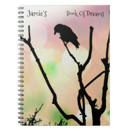 The Lonely Crow *personalize* Notizblock