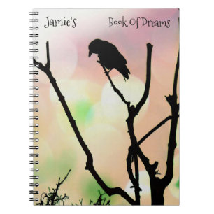 The Lonely Crow *personalize* Notizblock