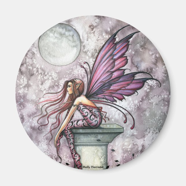The Lookout Fairy Magnet von Molly Harrison (Vorne)