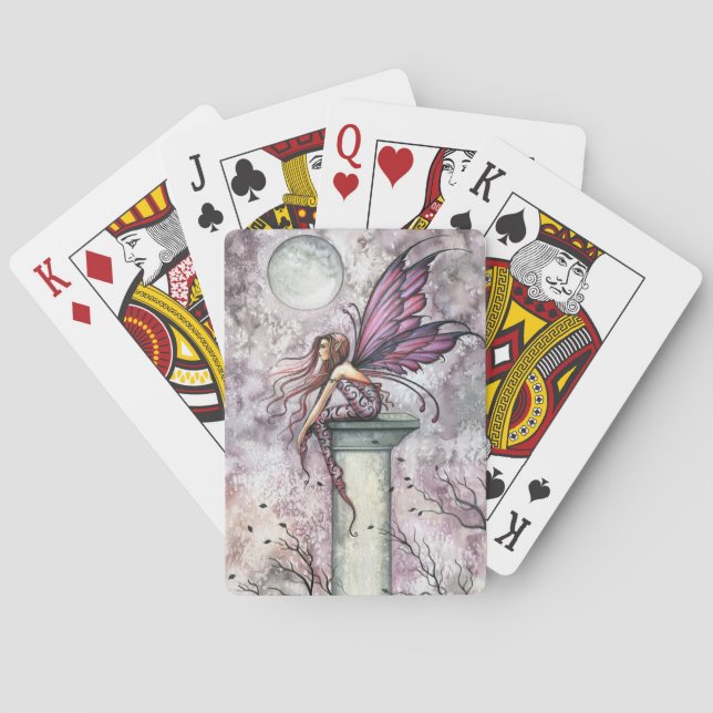 The Lookout Fairy Playing Cards von Molly Harrison Spielkarten (Rückseite)