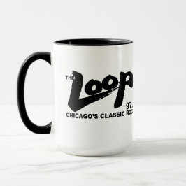 The Loop 97,9 FM Chicagos Classic Rock v2 Tasse