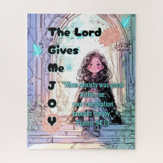 The Lord Gives Me Joy - Christian Retro Anime