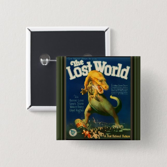 The Lost World Button (Vorne & Hinten)