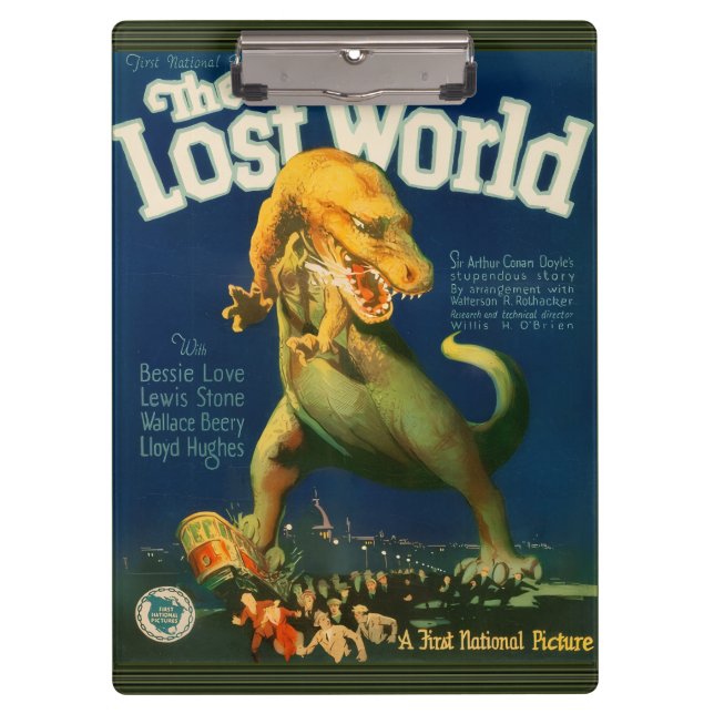 The Lost World Clipboard Klemmbrett (Vorderseite)