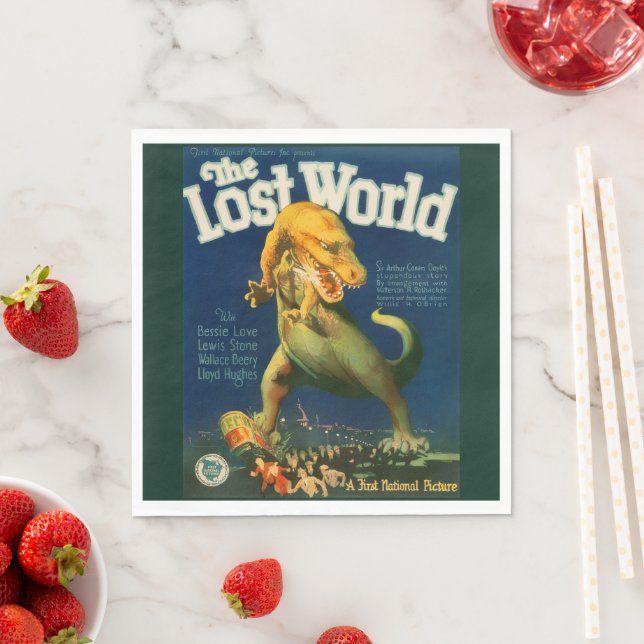 The Lost World Paper Napkins Serviette (Beispiel)