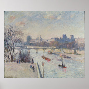 The Louvre, 1902 Poster
