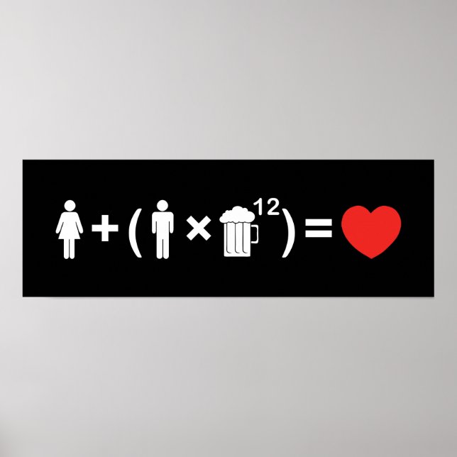 The Love Equation for Men Poster (Vorne)