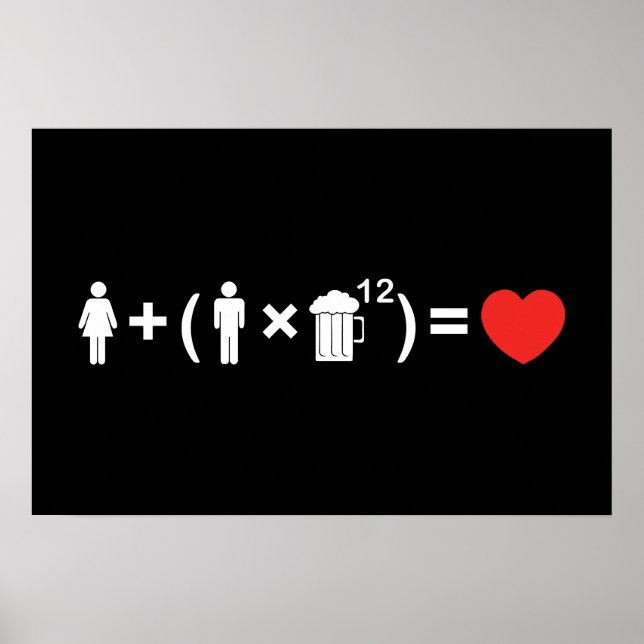 The Love Equation for Men Poster (Vorne)