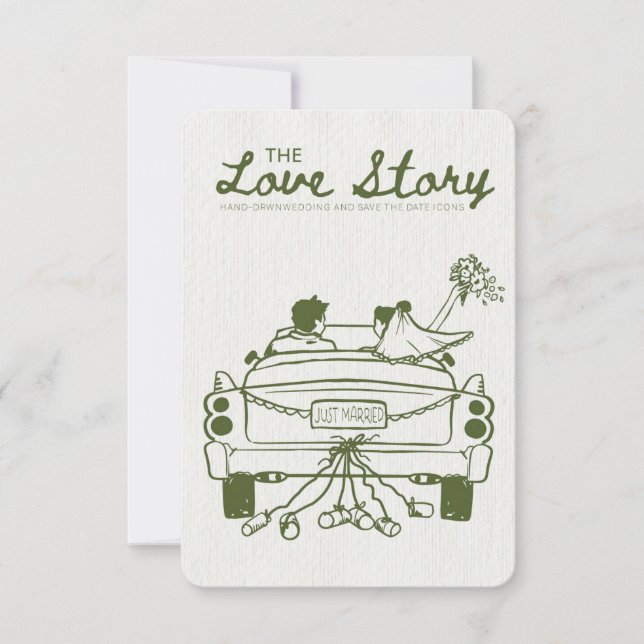 💍the love story invitation (Devant)