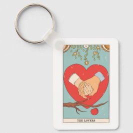 The Lovers Tarot Card Modern Major Arcana Schlüsselanhänger