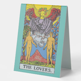 The Lovers Tarot Card Tarots Reading Tischaufsteller