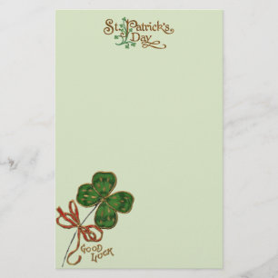 The Luck O The Irish St. Patrick's Day papeterie