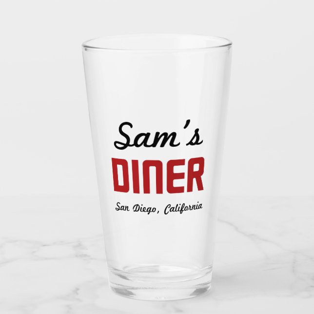 The Lyons Saga ~ Sam's Diner Glas (Vorderseite)