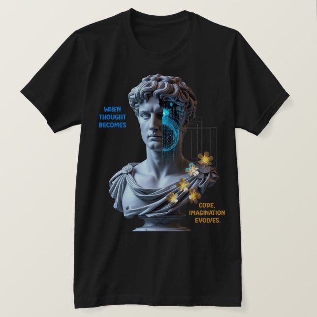 “The Machine Dreams”  T-Shirt (Design vorne)