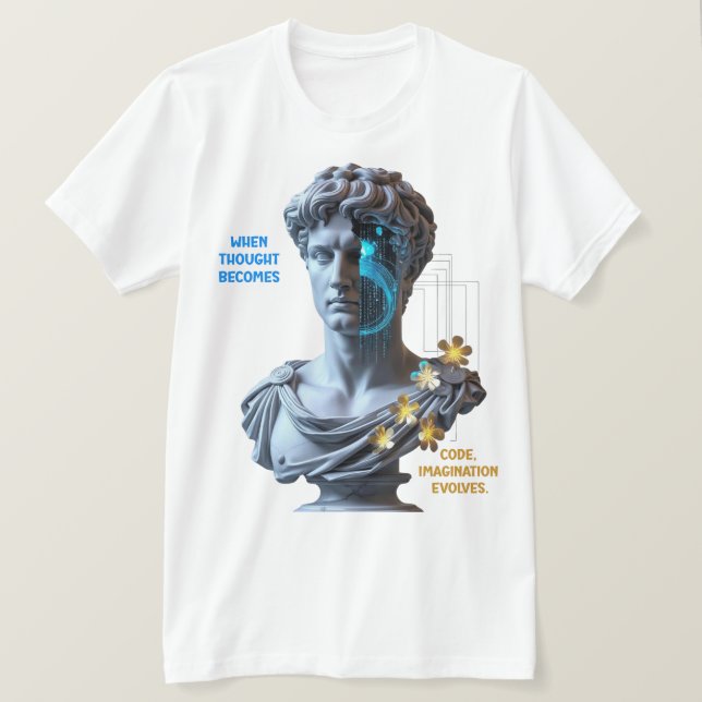 “The Machine Dreams”  T-Shirt (Design vorne)