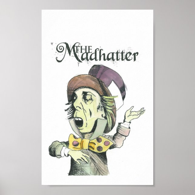 the Mad Hatter Poster (Vorne)