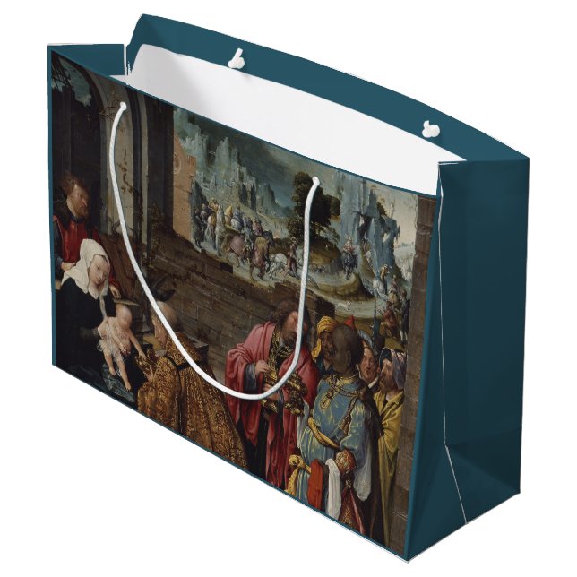 The Magi Große Geschenktüte (Rückseite Schrägansicht)