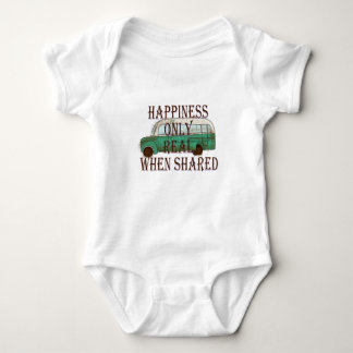The Magic Bus: Happiness Only Real When Shared -  Baby Strampler