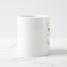 ✨ The Magic is in the Small Moments – Holiday Mug Jumbo-Tasse