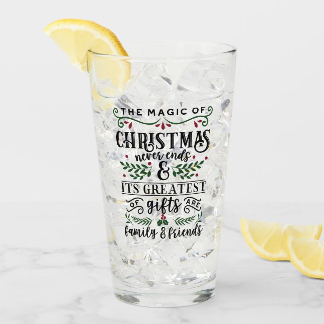 The Magic of Christmas Glas (Vorderseite Ice)